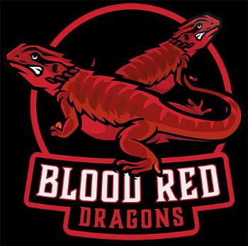 Blood Red Dragons Logo